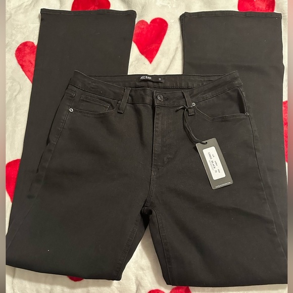NWT Just Black Denim eco boot jeans in Black - Picture 9 of 11
